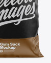 Matte Gym Sack Mockup