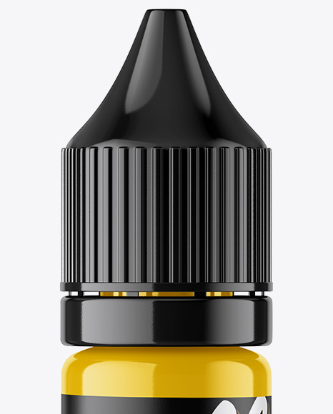 15ml Glossy Dropper Bottle Mockup