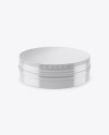 Glossy Round Tin Box Mockup