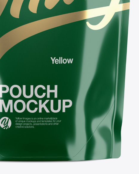 Glossy Pouch Mockup