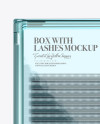 Closed Box with Lashes Mockup