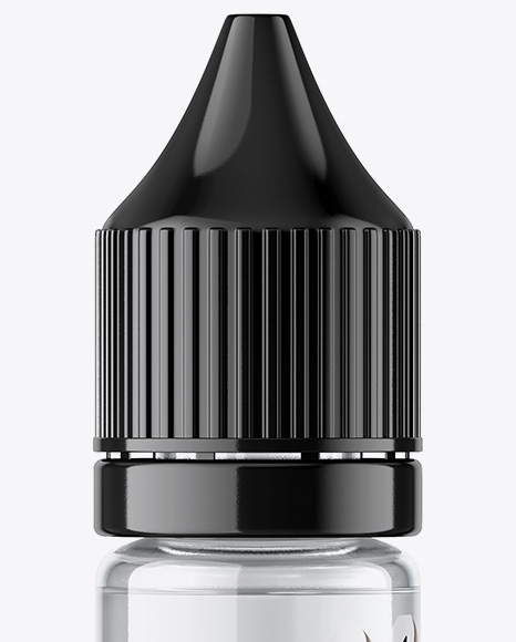 15ml Clear Glass Dropper Bottle Mockup