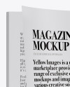 Opened Magazine Mockup