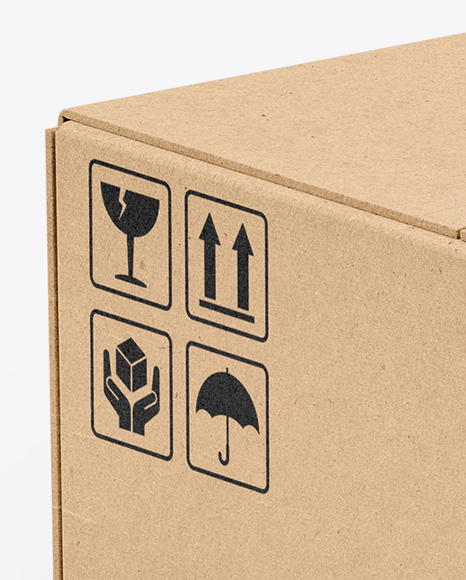 Kraft Box Mockup