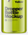 30ml Clear Glass Dropper Bottle Mockup 30ml Clear Glass Dropper Bottle Mockup