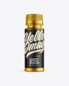 Metallized Bottle Mockup