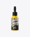 Glossy Ampule Bottle Mockup Glossy Ampule Bottle Mockup
