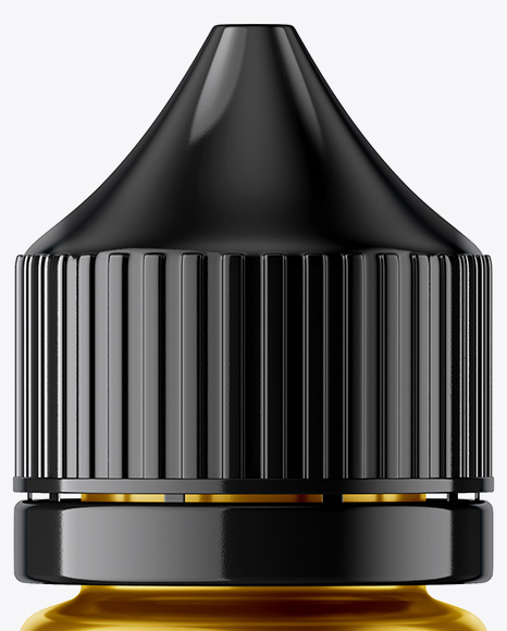 30ml Metallic Dropper Bottle Mockup