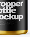 30ml Metallic Dropper Bottle Mockup