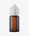 30ml Amber Glass Dropper Bottle Mockup