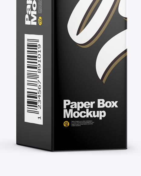 Paper Box Mockup