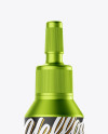 Metallized Ampule Bottle Mockup