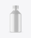 Glossy Plastic Bottle Mockup