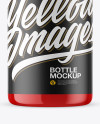 Glossy Plastic Bottle Mockup
