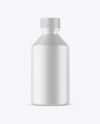 Matte Plastic Bottle Mockup