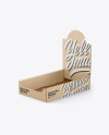 Kraft Snack Box Mockup