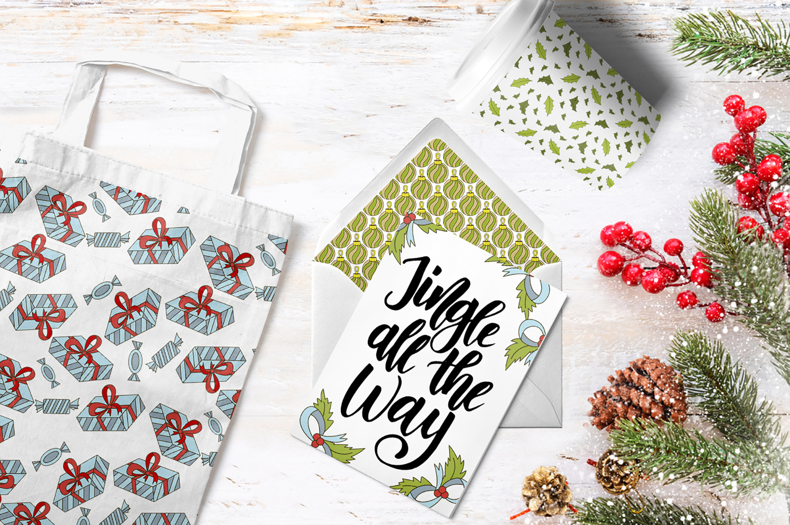 Winter Collection-Lettering+Clipart Winter Collection-Lettering+Clipart
