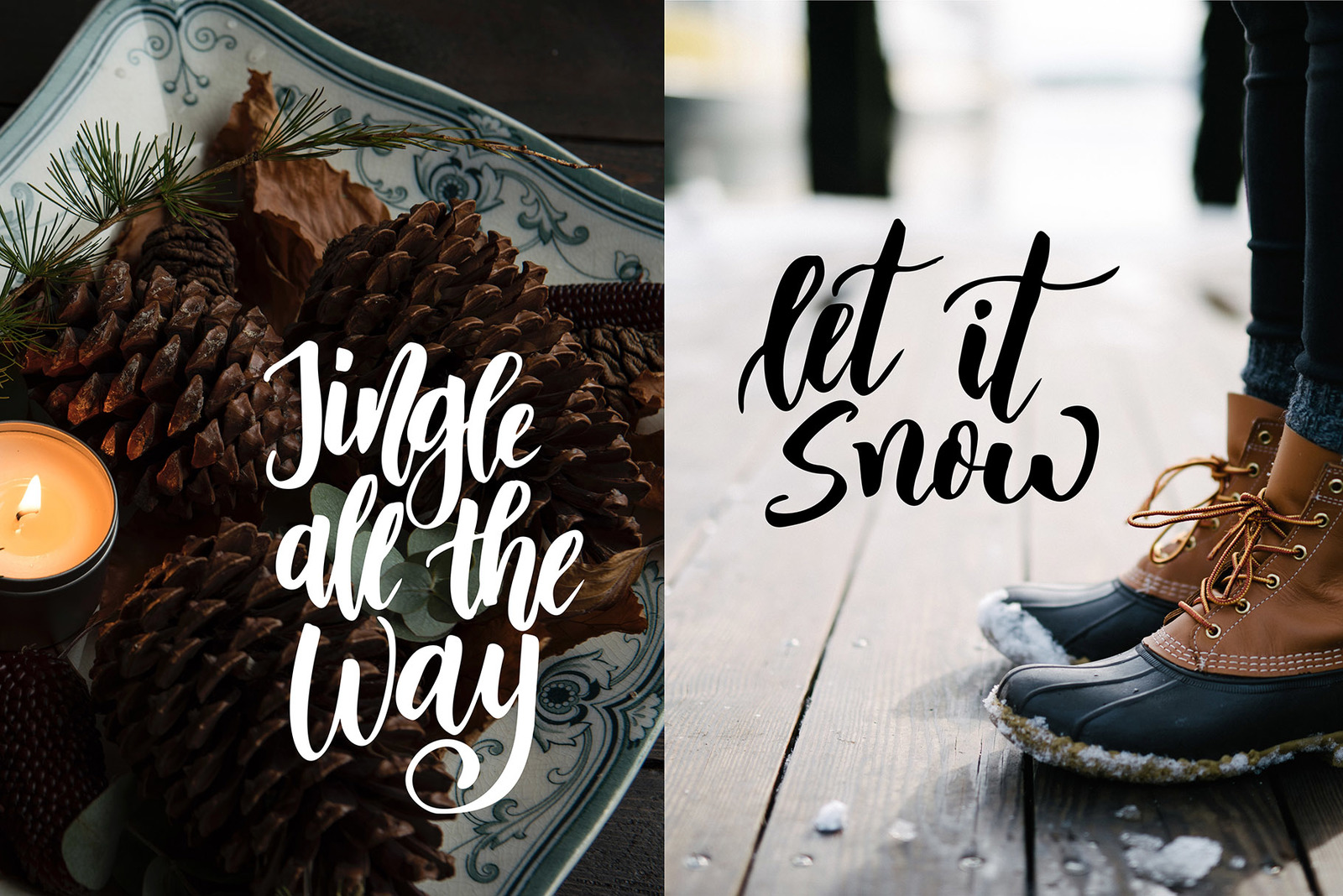 Winter Collection-Lettering+Clipart Winter Collection-Lettering+Clipart