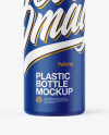 Matte Plastic Bottle Mockup