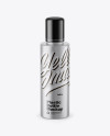 Matte Metallic Cosmetic Bottle Mockup