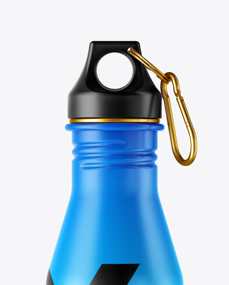 Matte Sport Bottle Mockup