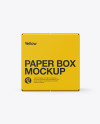 Paper Box Mockup Paper Box Mockup