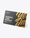Textured Business Card Mockup