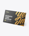 Textured Business Card Mockup