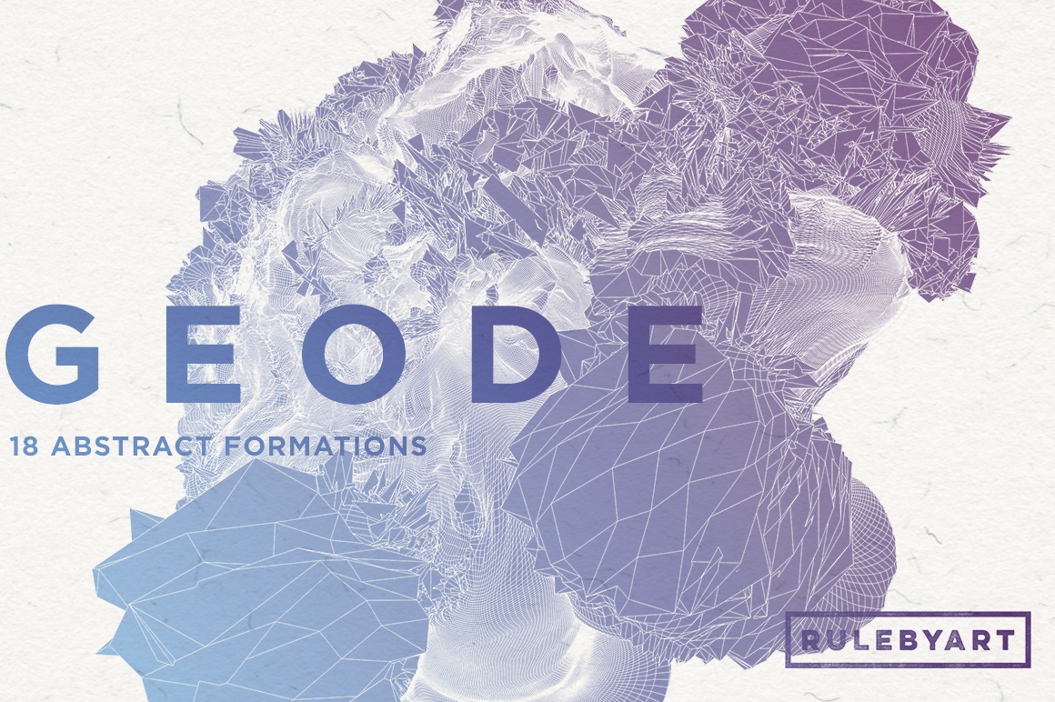 Geode Abstract Formations Geode Abstract Formations