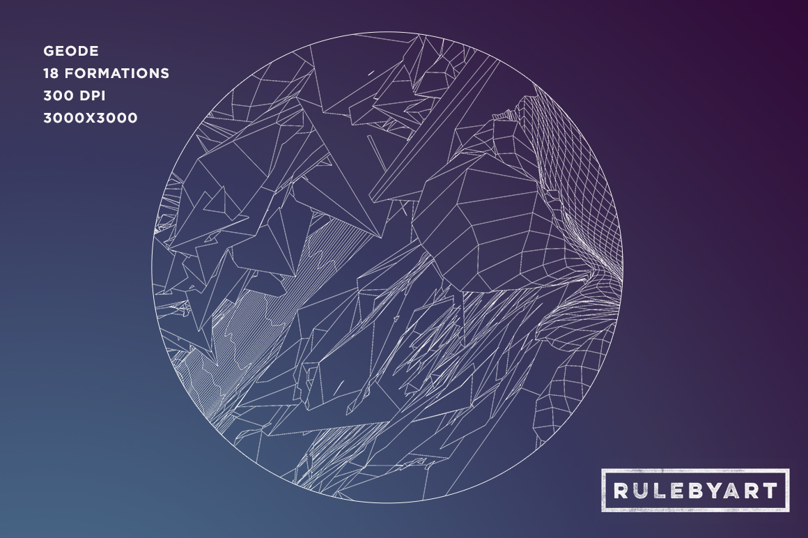 Geode Abstract Formations Geode Abstract Formations