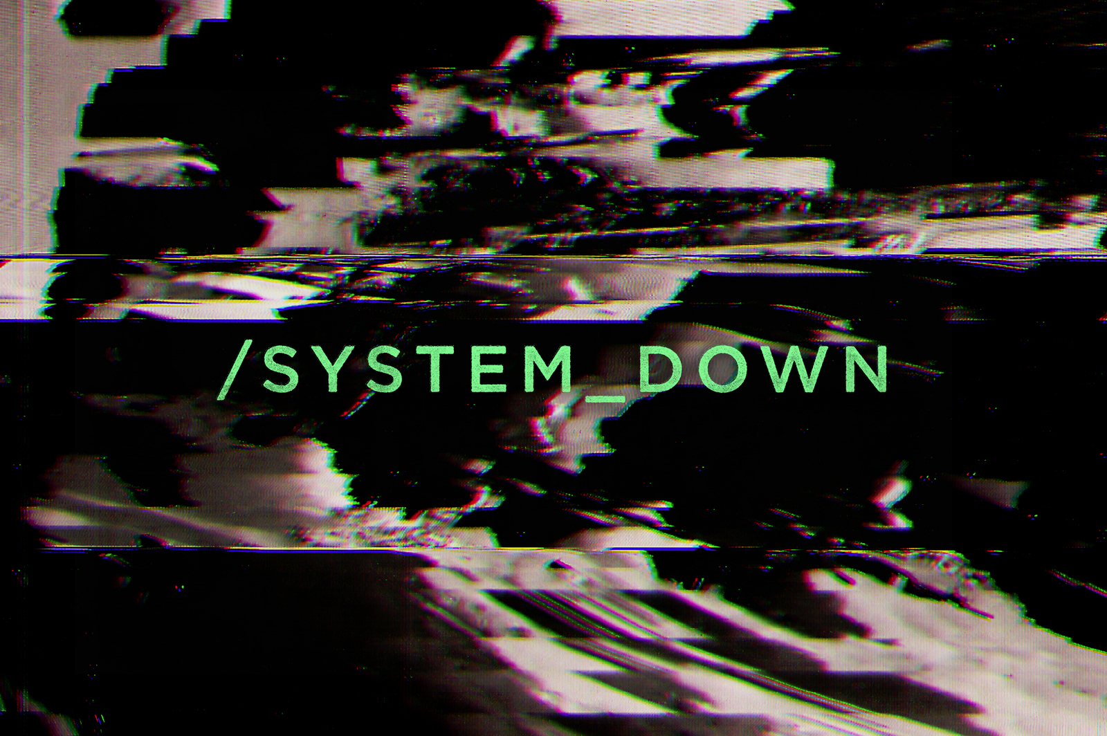 System Down Distortion Textures System Down Distortion Textures