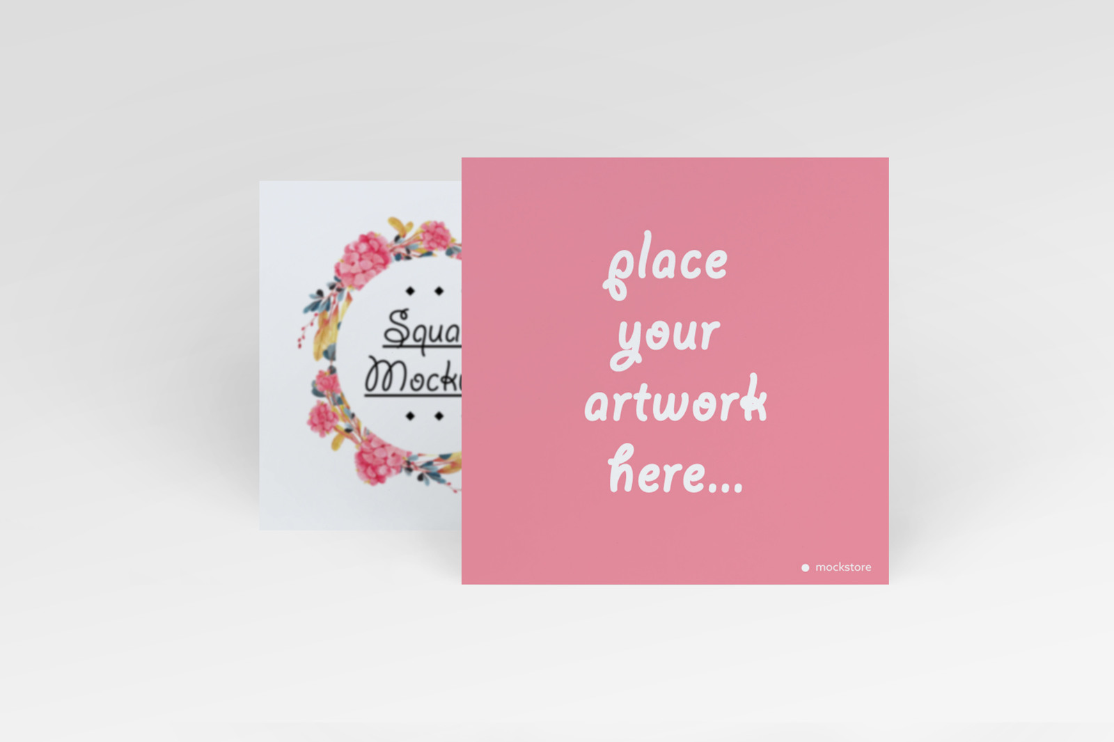 Square Flyer Mock-Ups Set Square Flyer Mock-Ups Set