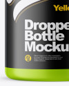 100ml Matte Dropper Bottle Mockup