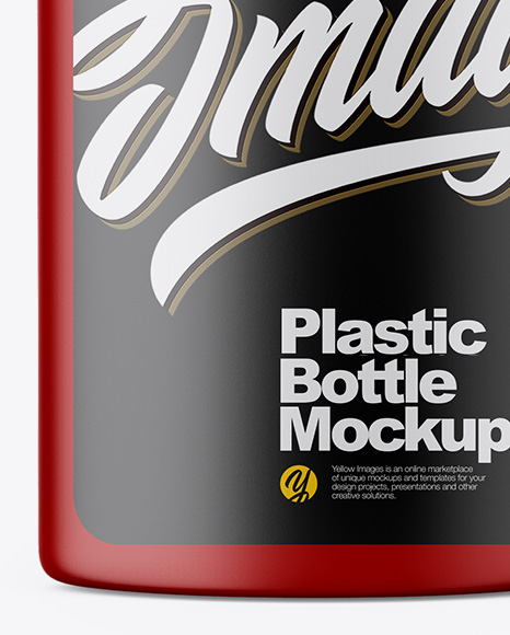 Matte Bottle Mockup