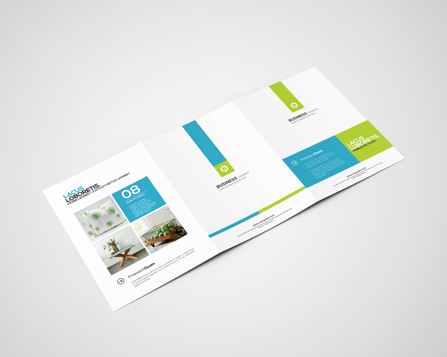 3xA4 Brochure Mock-Ups