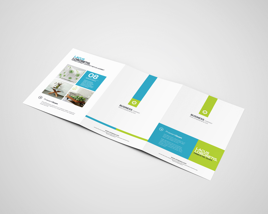 3xA4 Brochure Mock-Ups