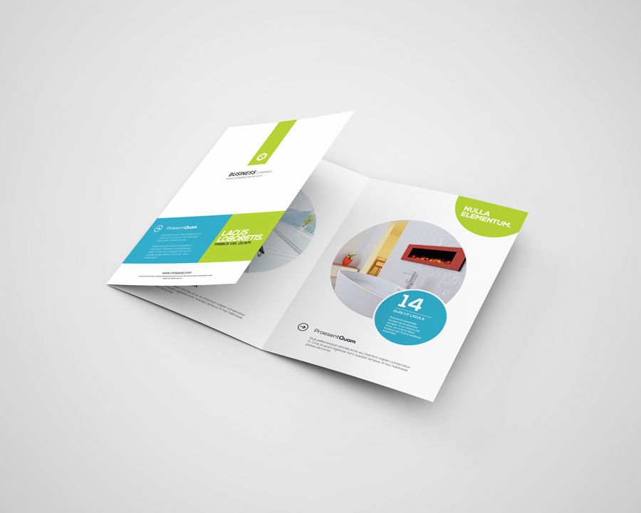 3xA4 Brochure Mock-Ups