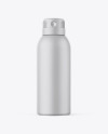 Matte Aerosol Bottle Mockup