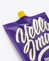 Matte Doy-Pack Mockup Matte Doy-Pack Mockup