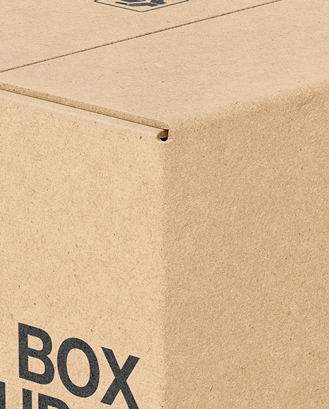 Kraft Box Mockup