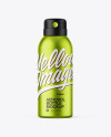 Metallized Aerosol Mockup Metallized Aerosol Mockup