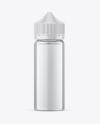 120ml Clear Glass Dropper Bottle Mockup