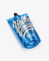 Matte Metallic Doy-Pack Mockup