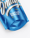 Matte Metallic Doy-Pack Mockup