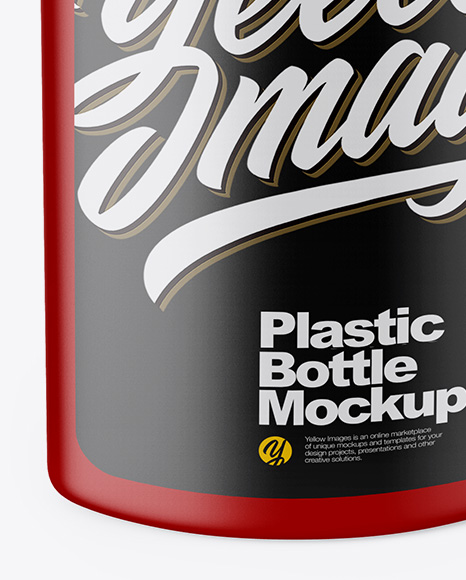 Matte Bottle Mockup