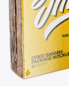 Dried Banana Package Mockup