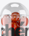 Cup with Cherry Tomatoes Mockup