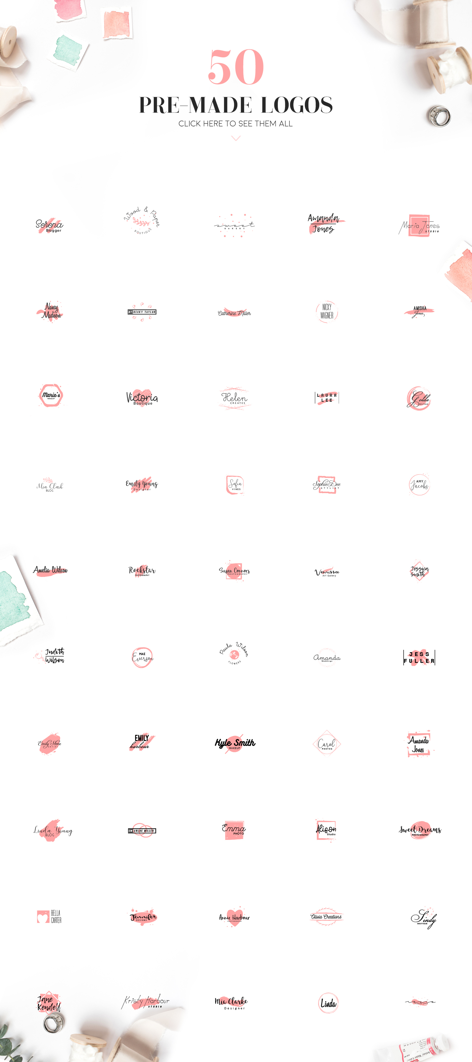 Girlboss - Massive Logo Creator Pack Girlboss - Massive Logo Creator Pack