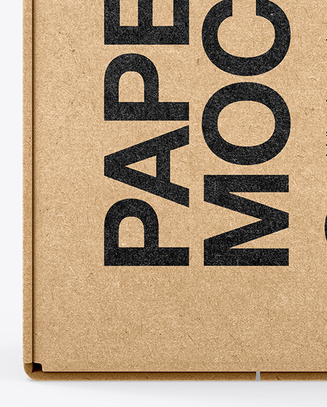 Kraft Box Mockup