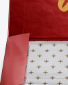 Opened Metallic Box Mockup Opened Metallic Box Mockup